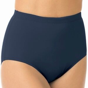 Nwt Swimsuits for all classic swim bottom brief Navy Plus Size 30 4X